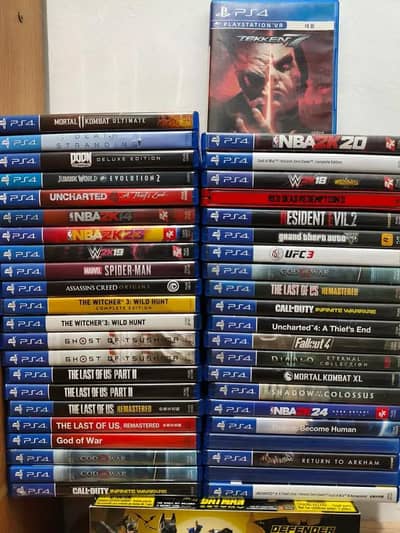 PS4 Pre Owned Games Collection for sale in Almost New condition