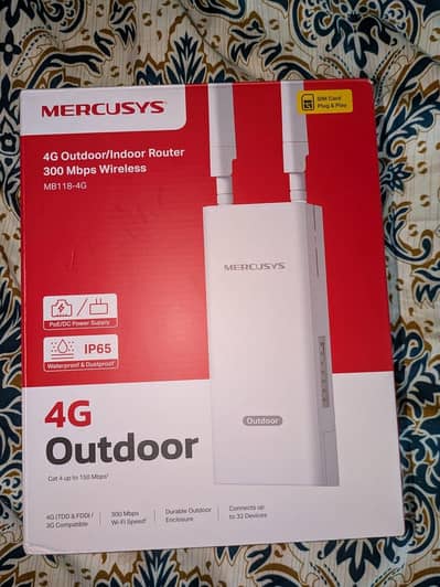 4G LTE sim router (in warranty)