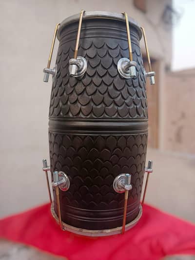 Professional Filmy Dholak  Wood Sheesham