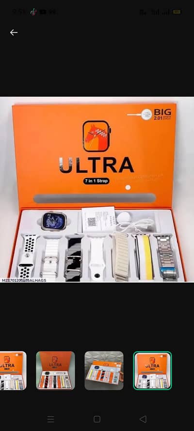 Smart watch ultra 7 in 1