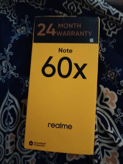 Realme Note 60x complete box