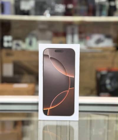 Box Pack Apple iPhone 16 Pro Max