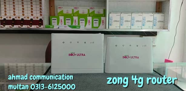 ZonG 4G Bolt Ultra Fresh Condition Wifi Router