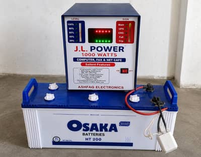 700 Watts ups with 200 Osaka Battrey