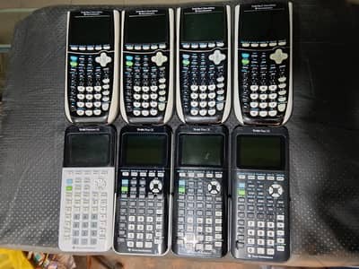 Texas instruments ti-84 83 plus ce c silver edition graphic calculator