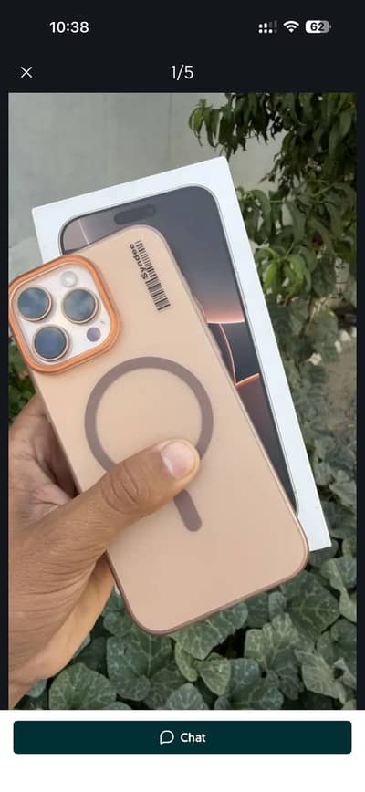 iPhone 16 pro max physical dual sim