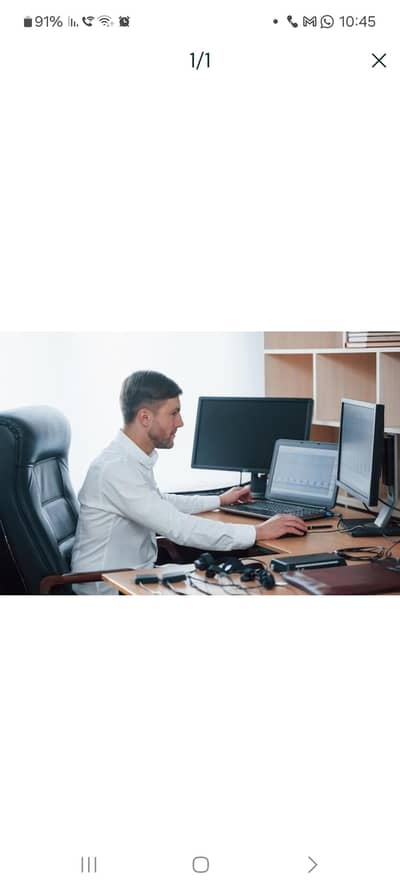Computer operator ki zrurat he