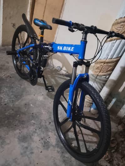 imported cycle fordable with hidrolics suspension and Aly Wheels