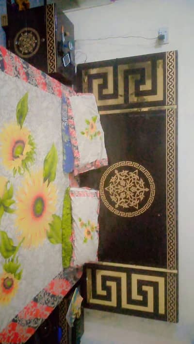 Complete Double Bed Set For Sale In Good Condition