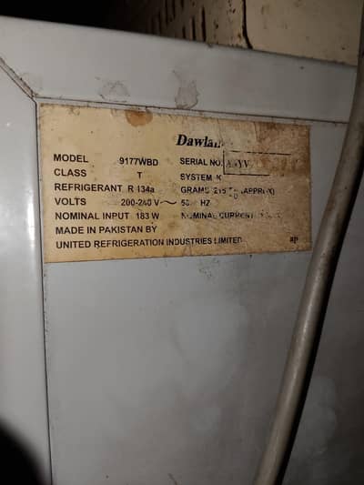 Dawlance Fridge
