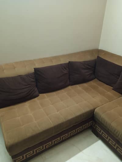 L shaped sofa