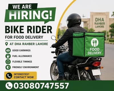 Bike Riders for Food Delivery