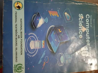 FBISE CLASS 10  Computer Science book _used | Excellent condition  |