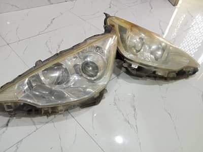 Aqua old model headlights