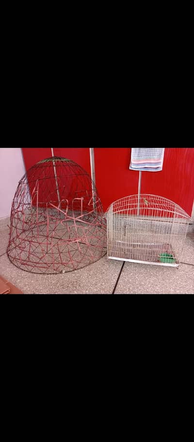 02 cages for hens & others