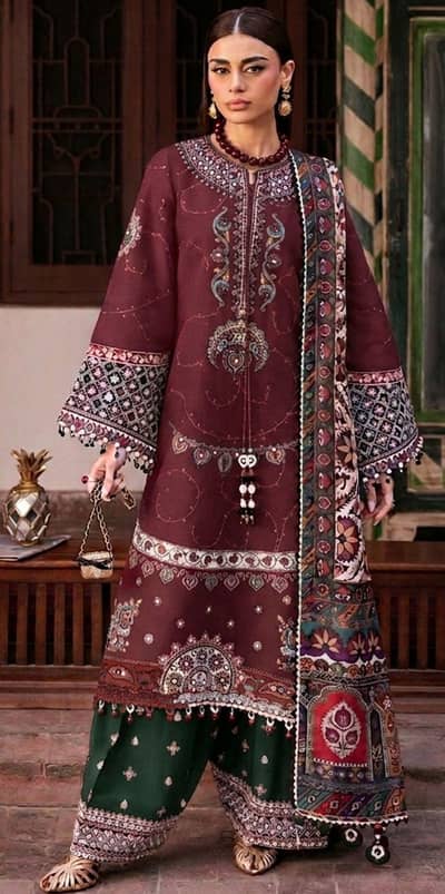 premium Ladies Eastern wear 3 piece suit