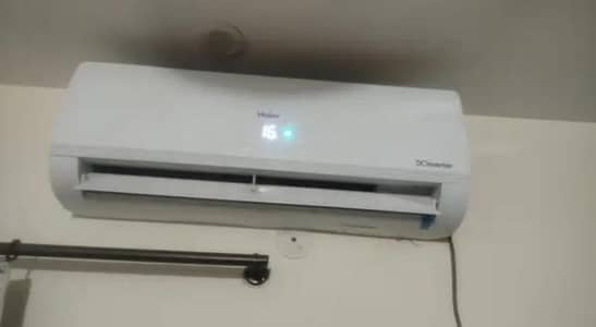 Haier 1.5 ton DC inverter heat and cool totally genuine
