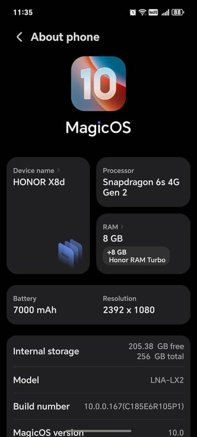 Honor X8