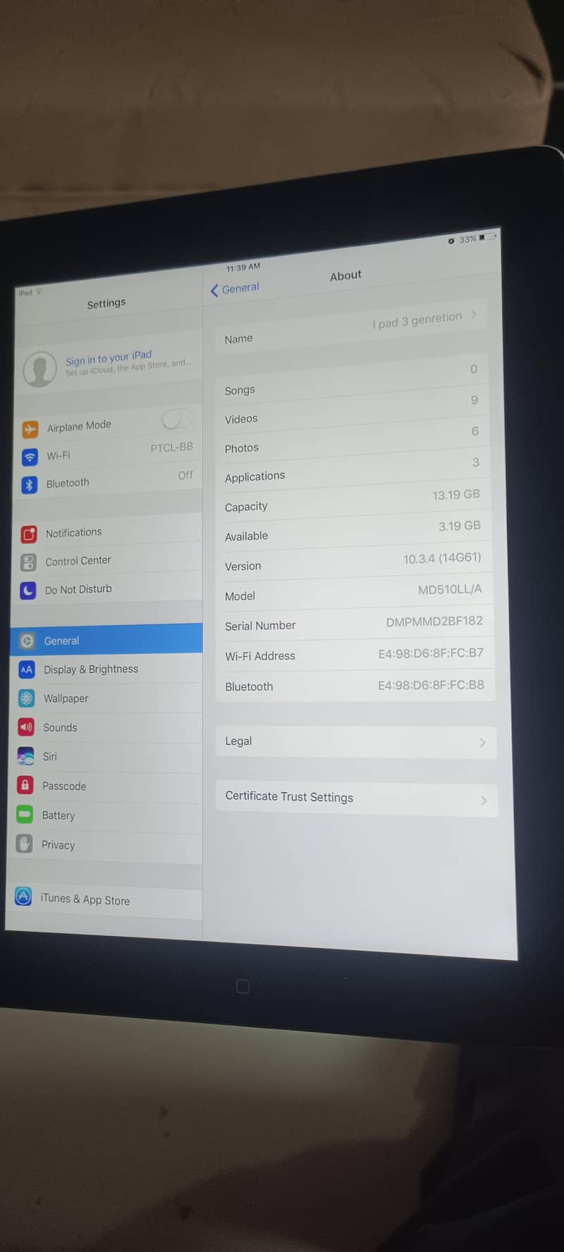 ipad Generation 3 2