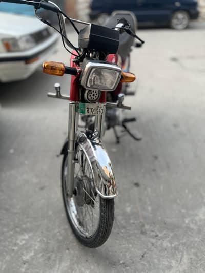Honda CD 70 2014 converted into 2026 modle brand new no:0345 5924954