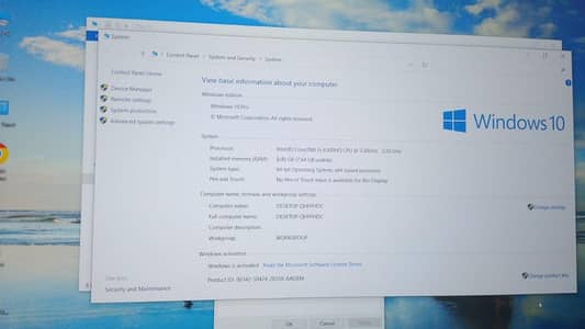 Dell core I5 6th Gen