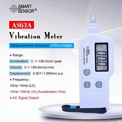 AS63A Smart Sensor Digital Vibration Meter Vibration Tester Pakistan