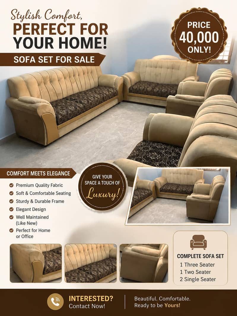 complete sofa set 0