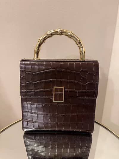 branded brown bag