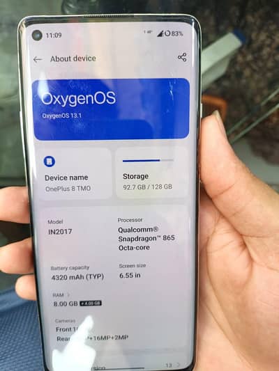 One Plus 8 TMO