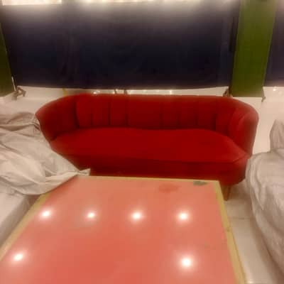 3 Seater Sofa for sale (Red)