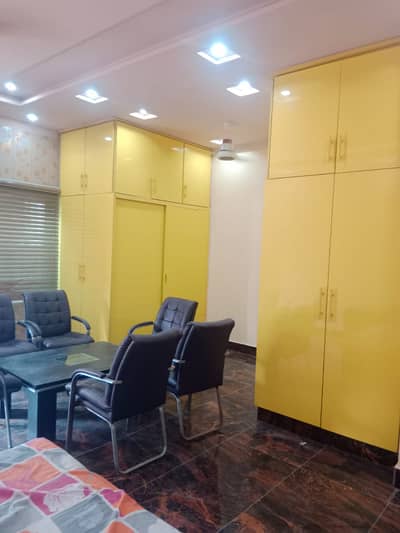 1 Bed Room Portion Available A Block Furnished Room