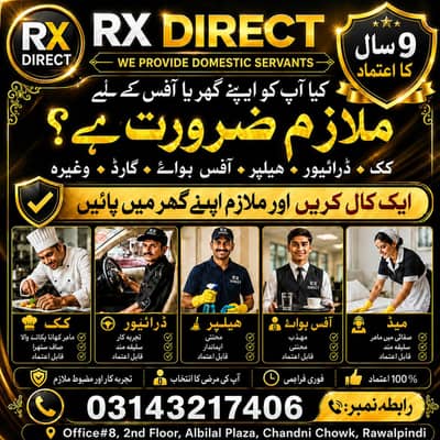 We provides Domestic servants