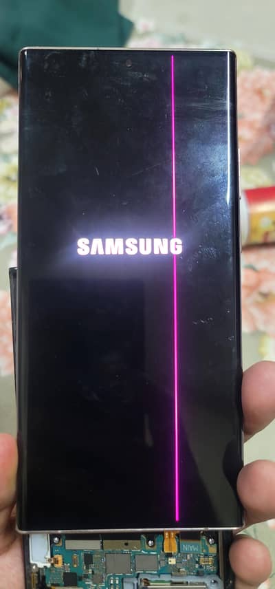 Samsung note 20 ultra screen only