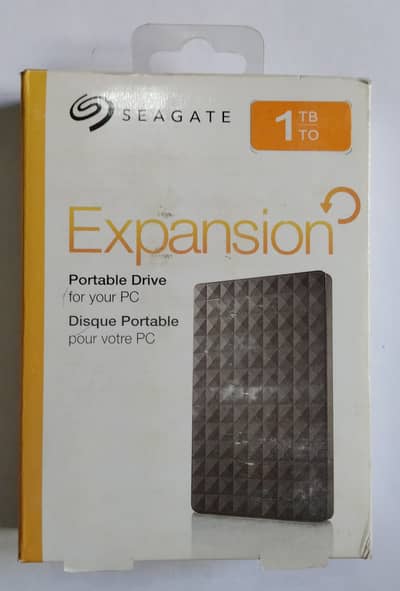 Seagate 1TB USB 3.0 Portable External Hard Drive – Brand New Box pack