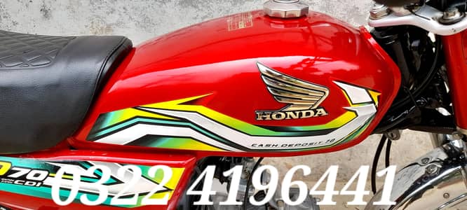 Honda 70cc 2022/2023 0322 4196441 call