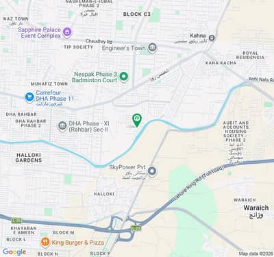 5.5 MARLA RESIDENTIAL PLOT BLOCK  "4R" IS FOR SALE IN DHA PHASE 11 RAHBAR SECTOR 4