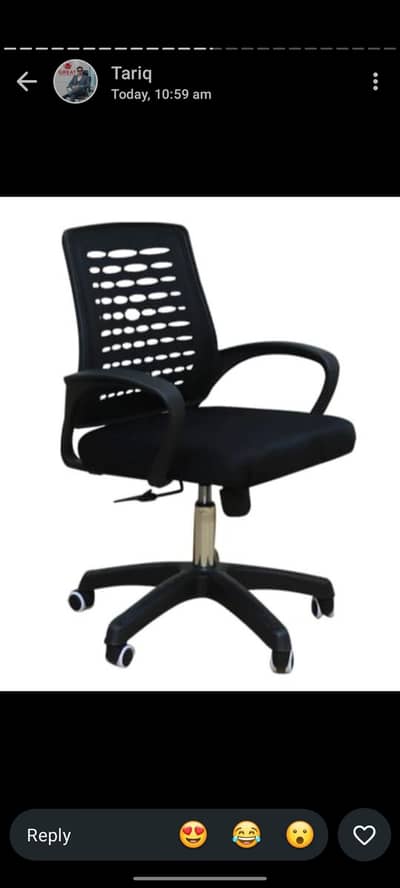 a model imported chair 1 year warranty ke sath