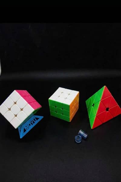 MoYu RS3M 2020 + Kiwi 3x3 + Pyraminx Bundle | Speed Cubes for Sale