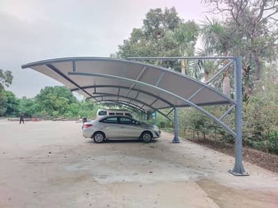Tensile car shade / Tensile car roof / Sun shade / Canopy car porch