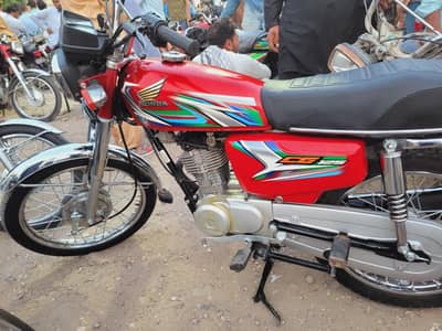 honda cg125 2023 applied karachi letter