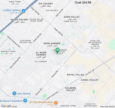 3 Marla Plot Commercial Ghalib City Near Canal Road Shop For Sale
