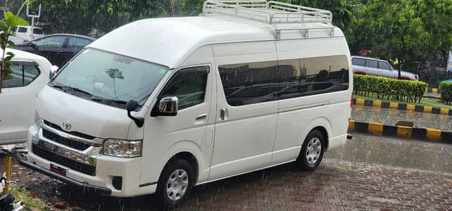 Rent A Bus, Hiace Grand Cabin, hiroof and Coaster for rent honda BRV