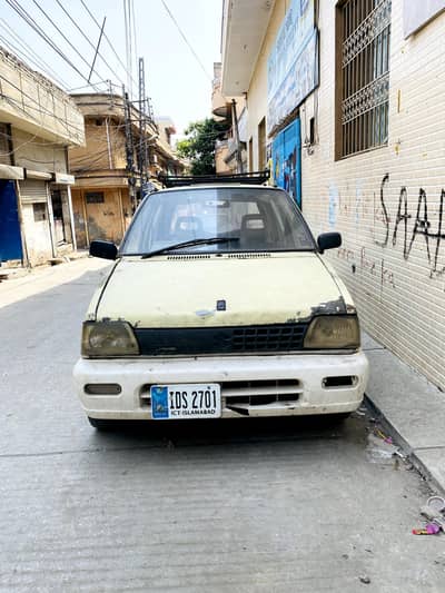 Suzuki Mehran VXR 1995 Islamabed numbr