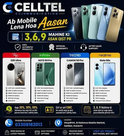 Easy Installment on Infinix, Tecno, Itel, and Realme
