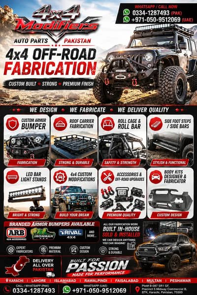 4x4 Car Modification & Face Lift Kits | Mercedes BMW Audi Ford Jeep La