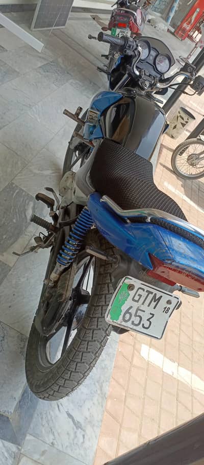 Yamaha ybr 2018 model Rs 185000