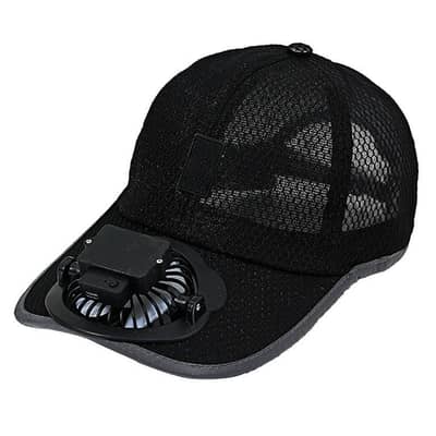caps with fan.  limited stock