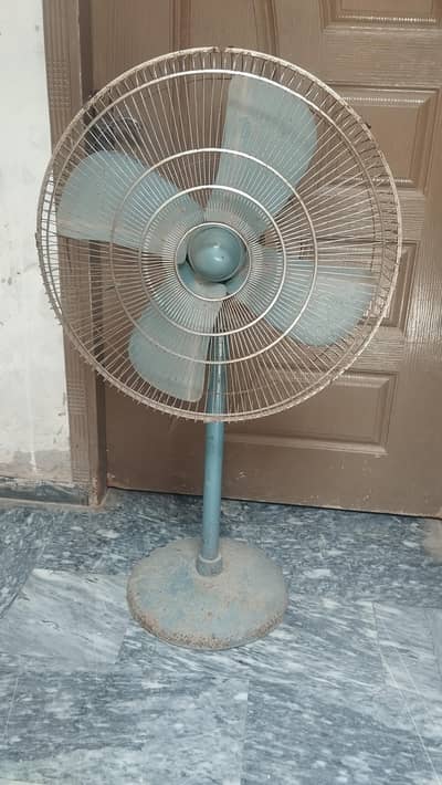 Heavy Duty Metal Pedestal Fan – Full Working Condition – Rs. 9,000