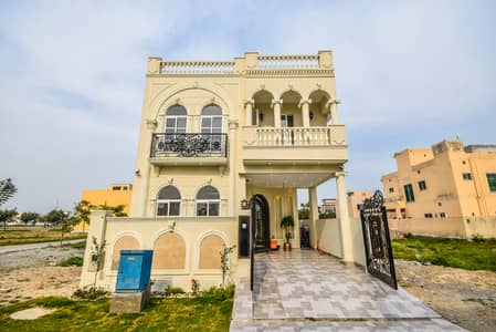 5 MARLA BRAND NEW SPANISH STYLEISH HOUSE FOR SALE
