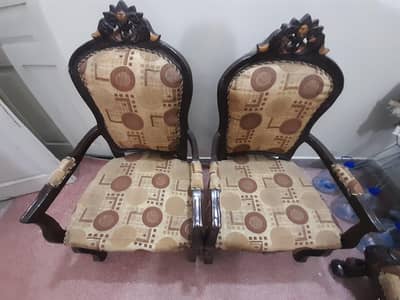 Couple of wooden chairs for sale
